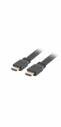 Lanberg CA-HDMI-21CU-0005-BK LANBERG HDMI M / M 2.0 plochý kabel 0,5m 4K černý