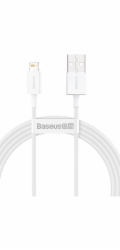 Baseus CALYS-B02 Superior Fast Charging Kabel Lightning 2.4A 1.5m White