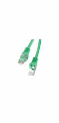 Lanberg PCF6-10CC-0100-G patch, CAT.6, FTP, 1m, zelený LANBERG Patch kabel CAT.6 FTP 1M zelený Fluke Passed