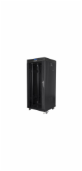 LANBERG FREE STANDING 19 RACK CABINET 27U 600x600 BLACK