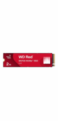 WD Red SN700 2TB, WDS200T1R0C WD RED SSD NVMe 2TB PCIe SN700, Geb3 8GB/s, (R:3400/W:2900 MB/s) TBW 2500
