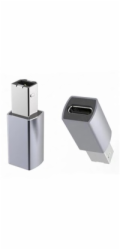 Redukce USB C female - USB2.0 B Male hliníková