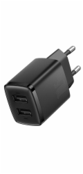 Nabíječka Baseus USB-A x2 10,5W černá
