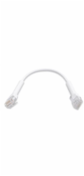 Ubiquiti UniFi Ethernet Patch Kabel - U-Cable-Patch-RJ45-50, 0,1m (0,2m včetně konektorů), Cat6, bílý - 50 pack
