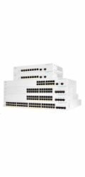 Cisco CBS220-48P-4G Cisco switch CBS220-48P-4G, 48xGbE RJ45, 4xSFP, PoE+, 382W