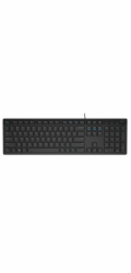 Dell KB216 580-AHHE DELL klávesnice KB216/ multimediální/ ukrajinská/ UA/ USB/ drátová/ černá