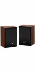 GENIUS repro SP-HF380BT/ 2.0/ Bluetooth/ 3W/ dřevěné/ barva dřevo