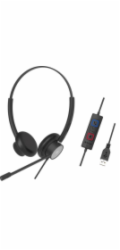 Tellur Voice 320 Wired Headset Binaural Black