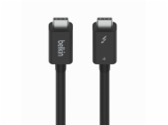 Belkin INZ002bt2MBK Thunderbolt 4 C-C kabel 2m, černý