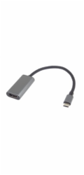 PremiumCord Převodník USB-C na HDMI, rozlišení 4K a FULL HD 1080p, kovové pouzdro