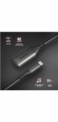 AXAGON RVC-HI2M, USB-C -> HDMI 2.0a redukce / adaptér, 4K/60Hz HDR10