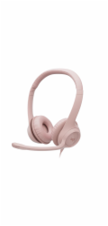 Logitech Corded USB Headset H390 - EMEA - ROSE