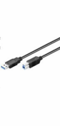 MicroConnect Kabel USB USB-A - USB-B 1,8 m černý (USB3.0AB2B)