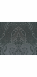 Vliesová tapeta s barokním ornamentem Lesklá hladká Černá Tmavě šedá FSC®