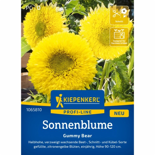 Kiepenkerl Slunečnice "Gummy Bear" Helianthus annuus