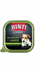 Rinti mokré krmivo pro psy Finest drůbež a zelenina 150g