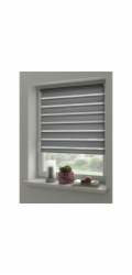 Gardinia Dvojitá roleta EasyFix s montážní lištou 100 cm x 150 cm antracitová