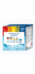 Summer Fun Letní zábavná startovací sada Péče o vodu Základní vybavení Metoda chlorování 3 kg 2 l