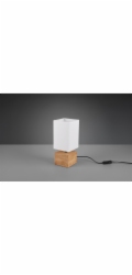 Reality by Trio Stolní lampa Reality Woody 30 x 12 x 12 cm přírodní dřevo-bílá