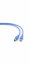 GEMBIRD Kabel USB 3.0 A-B propojovací 3m (modrý)