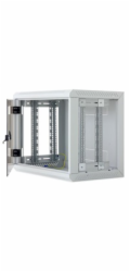 TRITON 19" jednodílný rozvaděč 18U/400mm, odnímatelné boční kryty