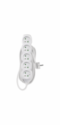 EMOS prodlužovací kabel 5z5m 1,0mm PVC