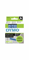 Dymo D1 paska 12 mm x 7 m cerna na modre 45016
