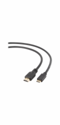 Gembird kábel HDMI (M) na mini HDMI (M) s Ethernetom, High speed, 3m, čierny