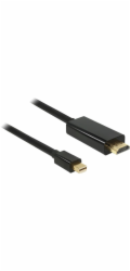 DeLOCK adaptérový kabel miniDP samec > HDMI-A samec
