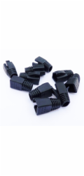 DATACOM Návlek pro plug RJ45 (CAT6A,CAT7) černý (10ks)