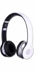 Rebeltec Stereo sluchátka s mikrofonem CRISTAL WHITE