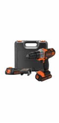Black & Decker MT218KB drill 800 RPM Black Orange 1.46 kg