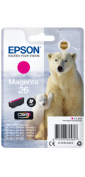 Epson 26 - 4.5 ml - purpurová - originální - inkoustová cartridge - pro Expression Premium XP-510, 520, 600, 605, 610, 615, 620, 625, 700, 710, 720, 800, 810, 820