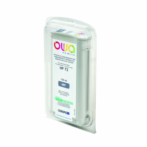 OWA Armor ink-jet kompatibilní s HP DJ T1100 šedá, 130ml,...