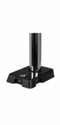 ARCTIC stolní držák Z2 (Gen3) pro 2x LCD do 34", nosnost 2x15kg, 4x USB HUB, černý (black)