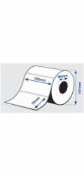 Premium Matte Label -Die Cut102mm x76mm,440 labels