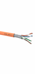 Instalační kabel Solarix CAT7A SSTP LSOHFR B2ca-s1,d1,a1 500m/cívka SXKD-7A-1200-SSTP-LSOHFR-B2ca