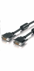PREMIUMCORD Kabel DVI - DVI propojovací 3m (DVI-D, M/M, dual link)