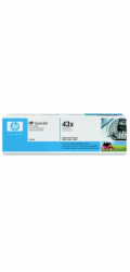 HP 43X - Vysoká výtěžnost - černá - originální - LaserJet - kazeta s barvivem (C8543X) - pro LaserJet 9000, 9040, 9050, 9055, 9065, 9085