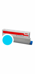Oki 662622 Cyan Toner Do C824/C834/C844 