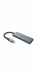 AKASA adaptér 4-In-1 USB Type-C na HDMI 4K@30Hz, USB Type-C a USB-A
