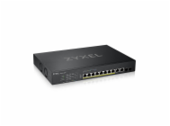 Zyxel XS1930-12HP-ZZ0101F síťový přepínač Řízený L3 10G Ethernet (100/1000/10000) Podpora napájení po Ethernetu (PoE) Černá
