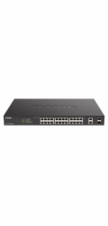 D-Link DGS-1100-26MPV2 D-Link 26-Port PoE+ Gigabit Smart Managed Switch