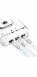 TP-Link EAP235-Wall OMADA WiFi5 AP (AC1200,2,4GHz/5GHz,4xGbELAN,1xPoE-in,1xPoE-out,13W)