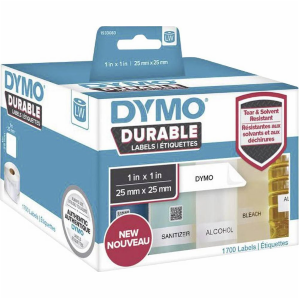 Dymo 2112286  polypropylenové štítky bíl