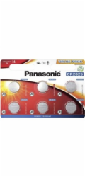 PANASONIC Lithiová baterie (knoflíková) CR-2025EL/6BP 3V (Blistr 6ks)