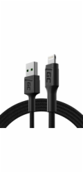 USB kabel Green Cell Cable Green Cell GC PowerStream USB-A - Lightning 120cm rychlé nabíjení Apple 2,4A