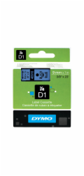 Dymo páska S0720710 (černá na modré) typ D1