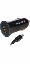 Swissten Cl Adaptér Na Usb 1A Power + Kabel Micro Usb
