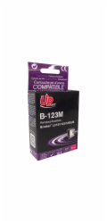 Inkoust UPrint B-123M / LC-123M (Magneta)